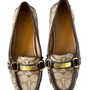 Coach Felisha Monogram Flats